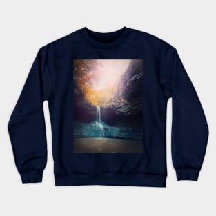 Small creek waterfall Crewneck Sweatshirt